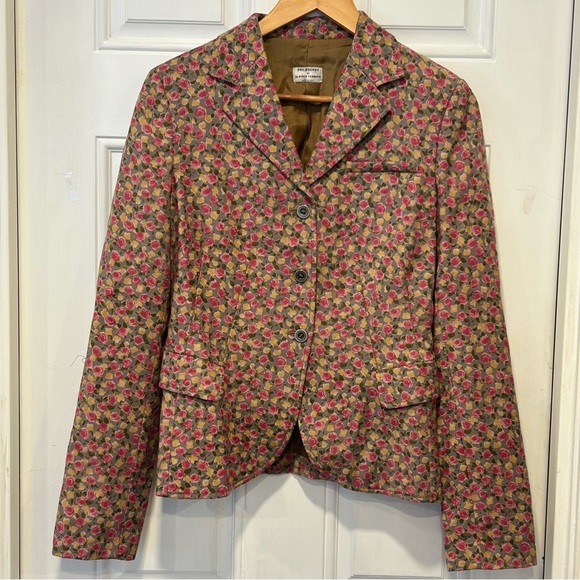 Alberta Ferretti Jackets & Blazers - Philosophy di Alberta Ferretti Floral Wool Jacket Women’s 6 Italy Cottagecore